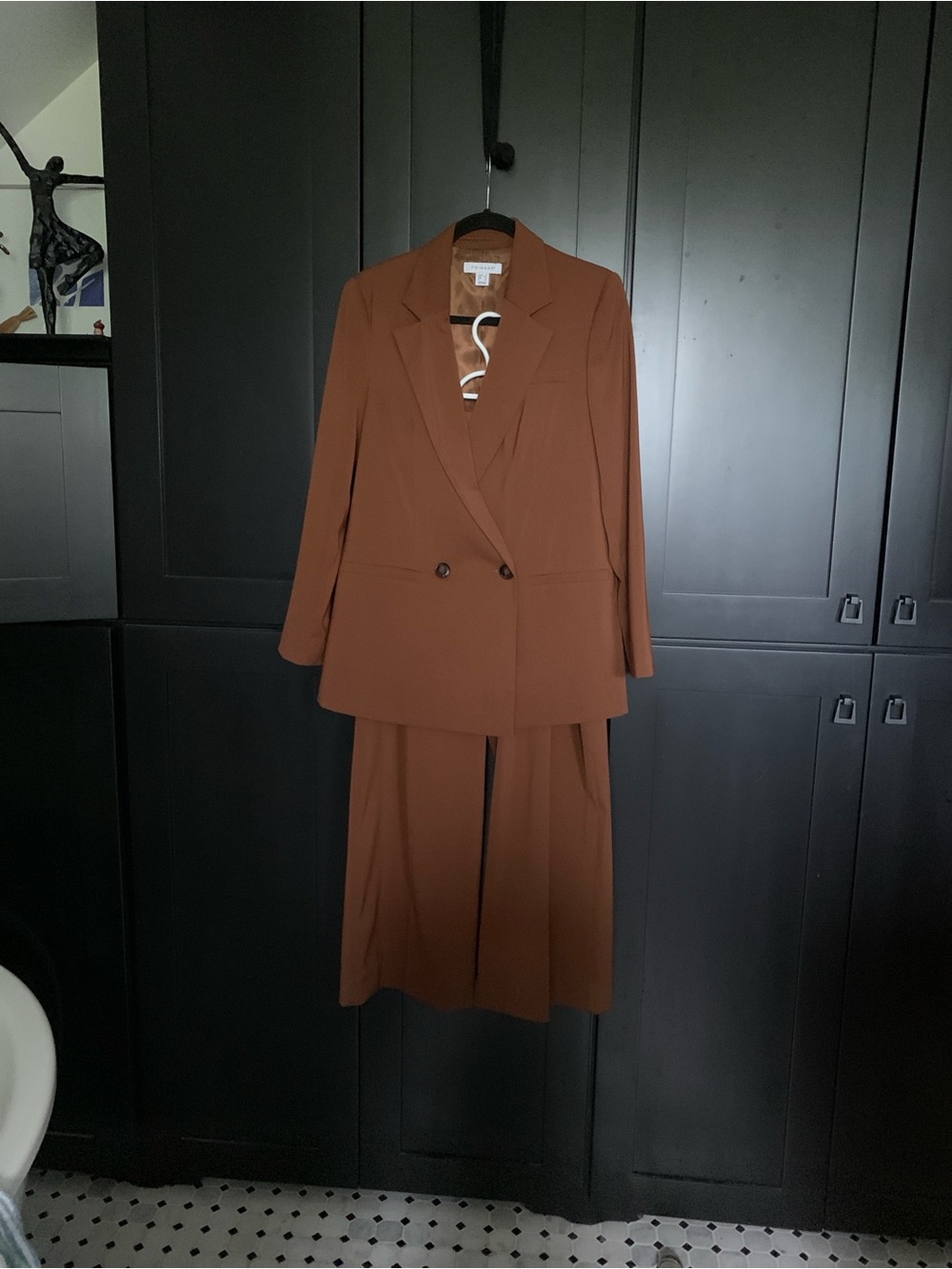 Primark Double-Breasted Blazer and Matching Trousers - Rust